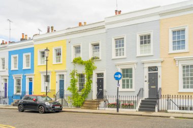 Londra 'nın merkezinde tipik bir manzara