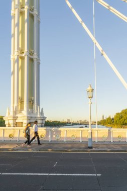 Londra 'nın merkezinde tipik bir manzara