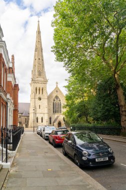 Londra 'nın merkezinde tipik bir manzara