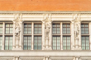 Londra 'nın merkezinde tipik bir manzara