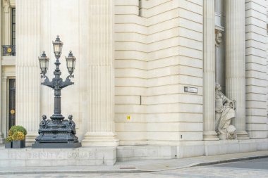 Londra 'nın merkezinde tipik bir manzara