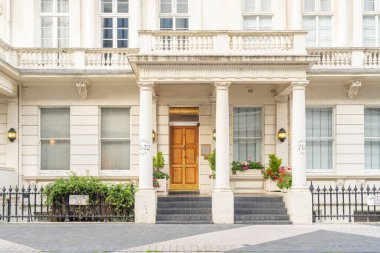 Londra 'nın merkezinde tipik bir manzara
