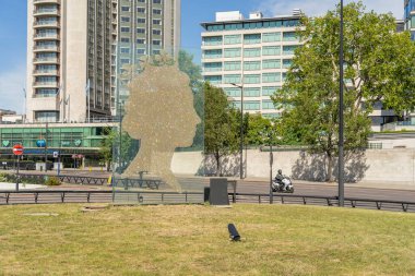 Londra 'nın merkezinde tipik bir manzara