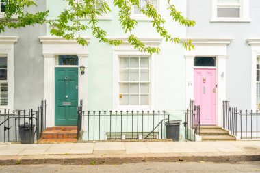 Londra 'nın merkezinde tipik bir manzara