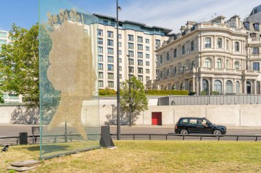 Londra 'nın merkezinde tipik bir manzara