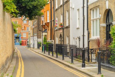 Londra 'nın merkezinde tipik bir manzara