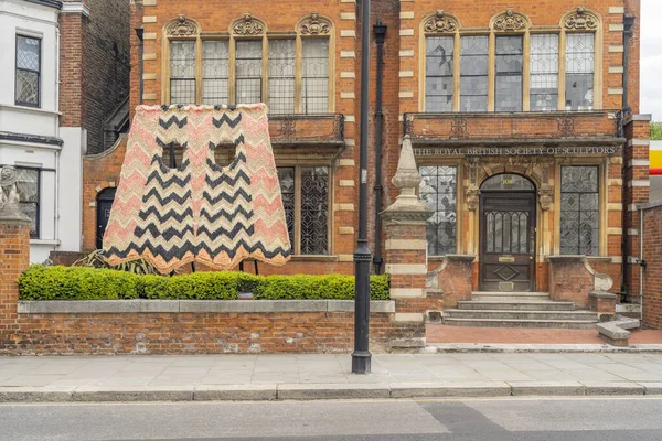 Uma vista típica no centro de Londres uk — Fotografia de Stock