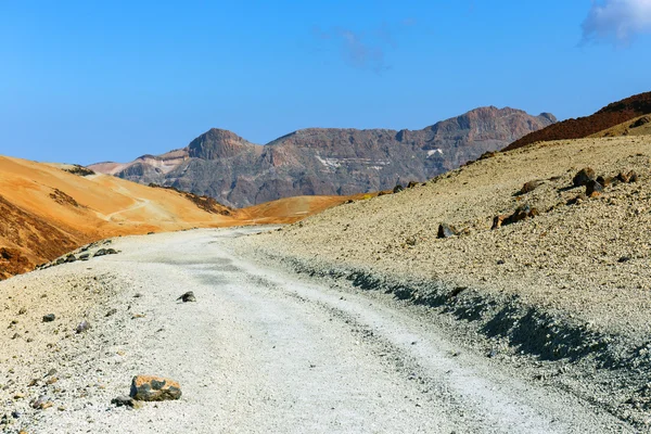 Bombas volcánicas en Montana Blanca, Parque Nacional del Teide, Tenerife, Islas Canarias, España — Foto de Stock