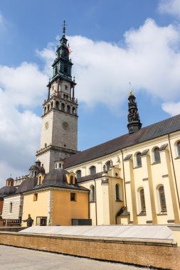 Jasna Gora sığınak içinde Çestohova, Polonya