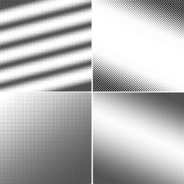 Noktalı soyut siyah beyaz arka planlar 