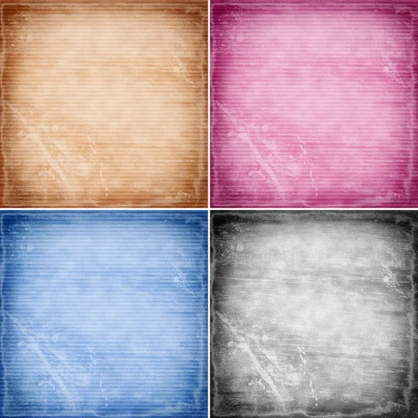 Färg papper med randigt mönster — Stockfoto