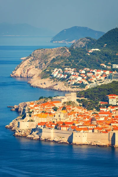 Blick auf die alte, alte Stadt in Dubrovnik. Kroatien. — Stockfoto