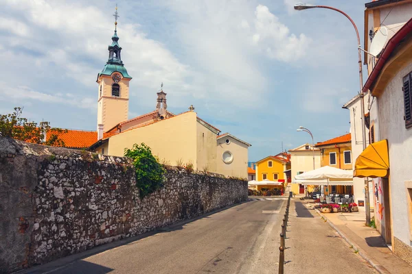 Widok na Rijeka, Chorwacja — Zdjęcie stockowe