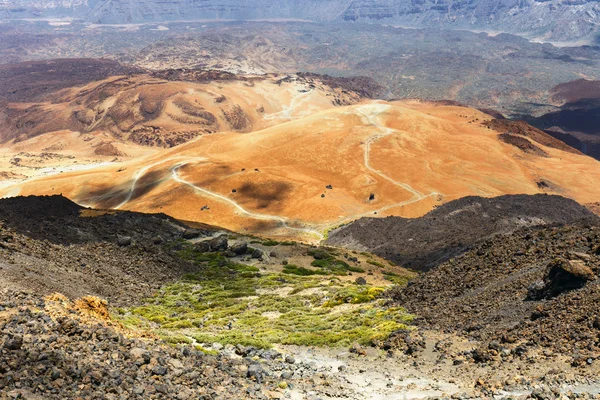 Montana Blanca, Parque Nacional del Teide, Tenerife, Islas Canarias, S — Foto de Stock