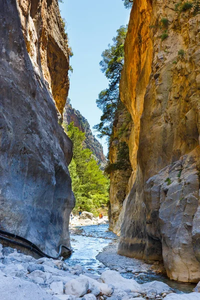 Gorge de Samarie en Crète, Grèce — Photo