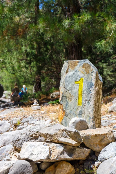 Samaria Gorge em Creta, Grece — Fotografia de Stock