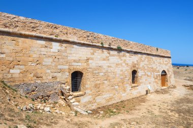  Venedik Kalesi Fortezza Rethymno Crete, Yunanistan