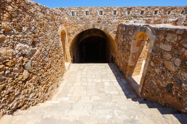  Venedik Kalesi Fortezza Rethymno Crete, Yunanistan