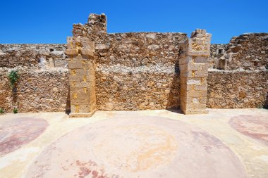 Venedik Kalesi Fortezza Rethymno Crete, Yunanistan