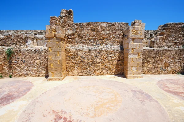 Benátské pevnosti Fortezza v Rethymnu na Krétě, Řecko — Stock fotografie