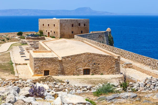 Venetianska fästningen Fortezza i Rethymnon på Kreta, Grekland — Stockfoto