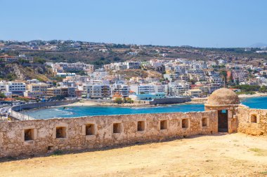  Venedik Kalesi Fortezza Rethymno Crete, Yunanistan