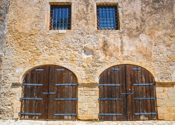 Ενετικό φρούριο Φορτέτσα στο Ρέθυμνο στην Κρήτη — Φωτογραφία Αρχείου