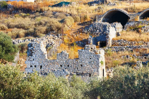 Antika Aptera på ön Kreta. Grekland — Stockfoto