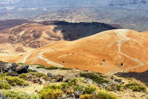 Montana Blanca, Parque Nacional del Teide, Tenerife, Islas Canarias, España — Foto de Stock