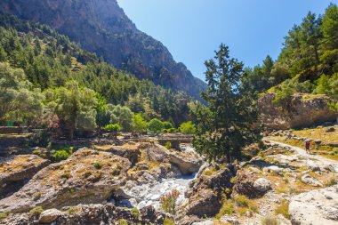 yerinden Köyü Samiriye Samiriye Gorge Merkezi Girit, Yunanistan