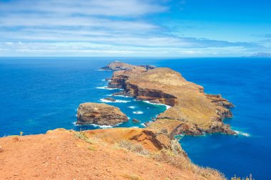 uçurumlar, Ponta de Sao Lourenco, Madeira, Portekiz
