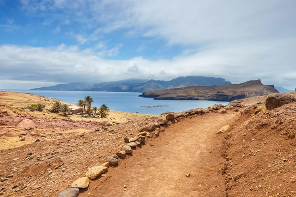 Klipporna vid Ponta de Sao Lourenco, Madeira, Portugal — Stockfoto