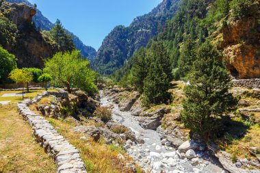 yerinden Köyü Samiriye Samiriye Gorge Merkezi Girit, Yunanistan