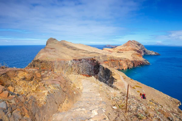 Klipporna vid Ponta de Sao Lourenco, Madeira, Portugal — Stockfoto