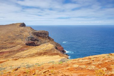 uçurumlar, Ponta de Sao Lourenco, Madeira, Portekiz