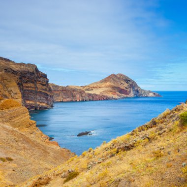 uçurumlar, Ponta de Sao Lourenco, Madeira, Portekiz