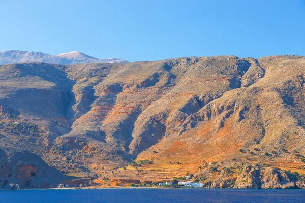 Côte sud de la Crète près d'Agia Roumeli, Grèce — Photo