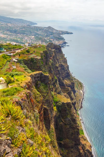 Majestosa vista das falésias, Madeira, Portugal — Fotografia de Stock