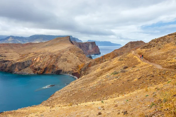 Útesy na Ponta de São Lourenço, Madeira, Portugalsko — Stock fotografie