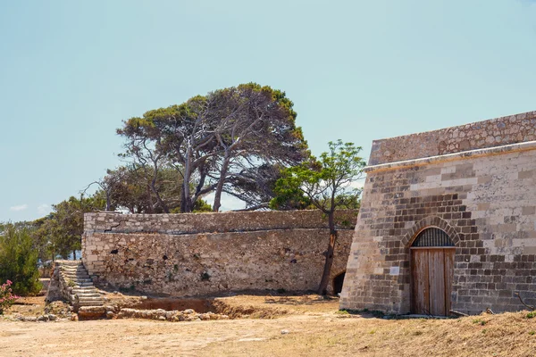 Fortaleza veneciana Fortezza en Rethymno en Creta, Grecia —  Fotos de Stock