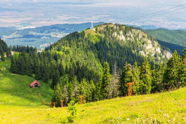 Kitlesi'nin massif, poiana brasov, Romanya görüntülemek 