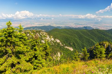 Kitlesi'nin massif, poiana brasov, Romanya görüntülemek 