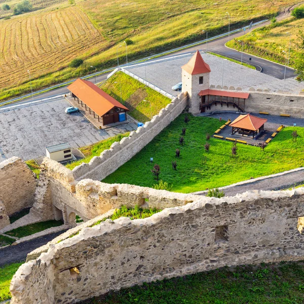 Rupea castle nära brasov, medeltida fästning — Stockfoto