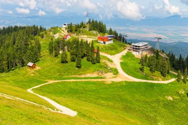Kitlesi'nin massif, poiana brasov, Romanya görüntülemek 