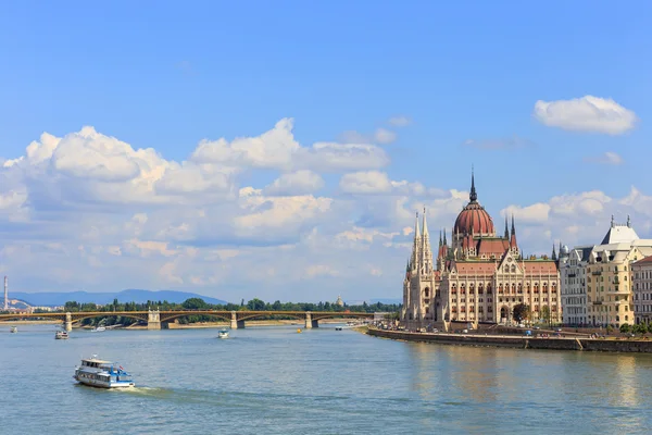 Parlament in Budapest, Ungarn — Stockfoto