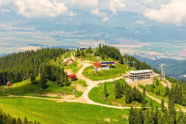 Kitlesi'nin massif, poiana brasov, Romanya görüntülemek 