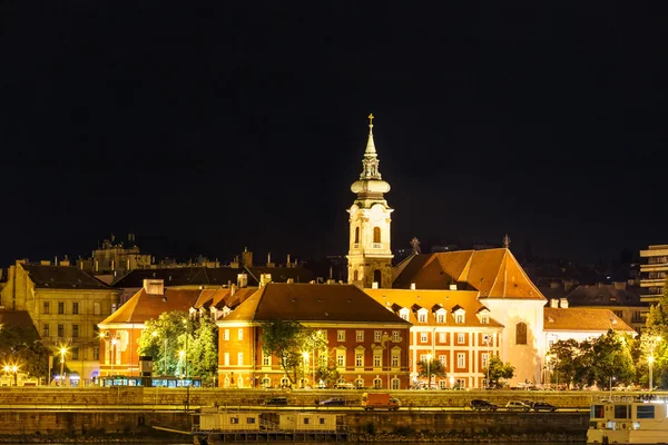 夜视图，布达佩斯，匈牙利 — 图库照片