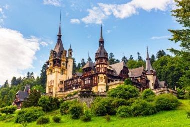 Peles Kalesi, Sinaia, Romanya 