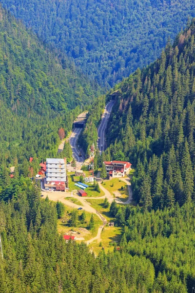 Transfagarasan mountain road, Romanian Carpathians — Stock Photo, Image
