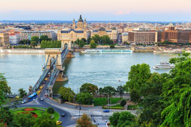 zincir köprü, Budapeşte, Macaristan